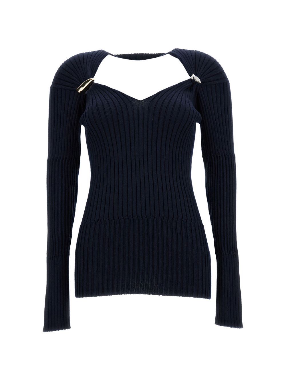 BOTTEGA VENETA 854933V2DK04071 MAGLIA SCOLLO V IN CASHMERE SETA
