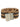 Exquisite J Striped raffia belt