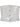 Ganni Silver Foil Denim Corsage