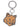 Maison Kitsuné Fox Head Charm Keyring