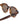 Lunettes de soleil Emporio Armani marron