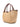 Emporio Armani Woven Straw Medium Shopper Bag