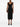 Solace London Solace London V-neck zip fastening Monica midi dress