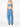 Marine Serre Denim bra top