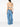Marine Serre Denim bra top