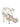 Jimmy Choo Moza Leather Heel Sandals