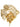 Dries Van Noten Antiqued Brass Brooch