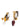 Dries Van Noten Hand-painted Earrings