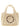 Stella Mccartney Shearling Logo Shopping Bag