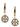 Tory Burch Miller Pavé Drop Earrings