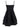 Ganni Ganni Black Mini Frill Dress