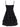 Ganni Ganni Black Mini Frill Dress