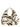 Ganni Mini Hobo Zebra Handbag