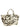 Ganni Xxl Zebra Shopping Bag