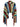 Fendi Striped Poncho With Fringes