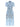 Self-Portrait Blue Lace Tie Neck Midi Dress