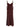 Self-Portrait Burgundy Satin Flower Midi Dress