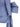 Self-Portrait Blue Cotton Tie Side Mini Dress