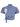 Self-Portrait Blue Cotton Tie Side Top