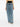 Jean droit taille haute bleu Alaïa