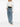 Jean droit taille haute bleu Alaïa