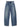 Jean en denim bleu taille basse à bords arrondis par Alaïa