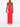 Robe longue rouge à dos croisé et col en V de Solace London