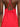 Robe longue rouge à dos croisé et col en V de Solace London