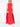 Robe longue rouge sans manches à col montant de Solace London