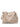 Pochette Flamenco moyenne en cuir beige de Loewe