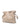 Pochette Flamenco moyenne en cuir beige de Loewe